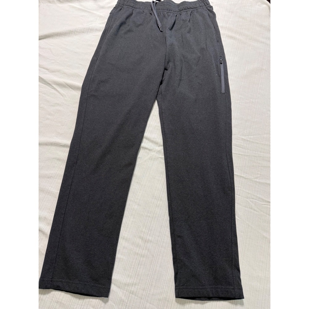 Gaiam Mens Performance‎ Joggers Charcoal Gray Heather Athletic Pants Size M
